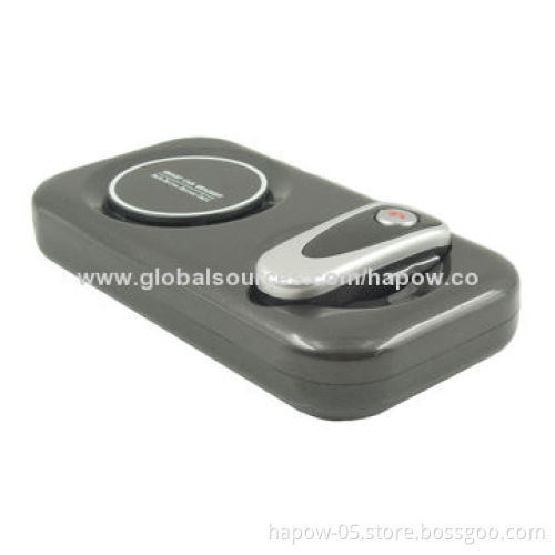 Bluetooth Car Kit with Mini Speaker and Handsfree Headset, Helps to Call Safety When Driving
